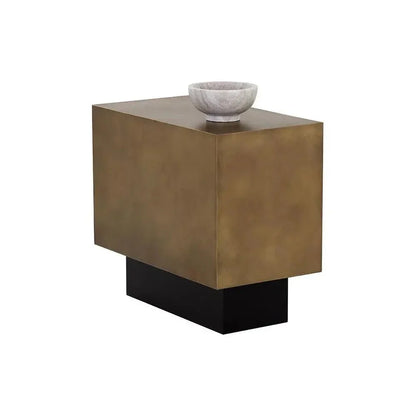 Blakely Iron Rectangular Side Table - LOOMLAN - SUNPAN - Side Tables