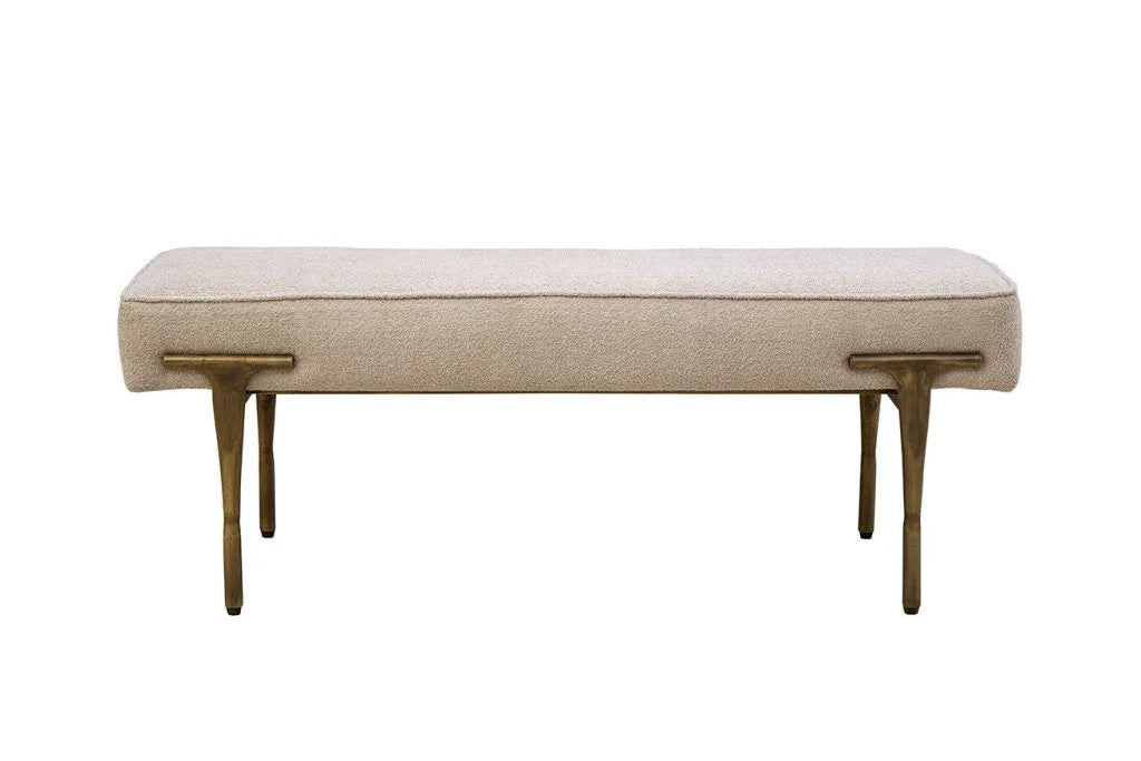 Blakely White Bedroom Bench - LOOMLAN - Furniture Classics - Bedroom Benches