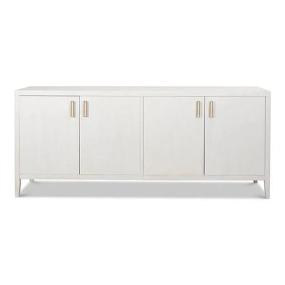 Blanco 4 Door Buffet Cortina White - LOOMLAN - Sarreid - Sideboards