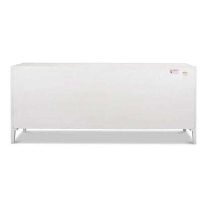 Blanco 4 Door Buffet Cortina White - LOOMLAN - Sarreid - Sideboards