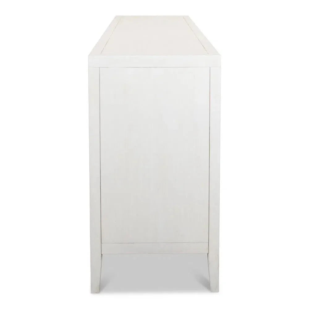 Blanco 4 Door Buffet Cortina White - LOOMLAN - Sarreid - Sideboards