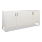 Blanco 4 Door Buffet Cortina White - LOOMLAN - Sarreid - Sideboards