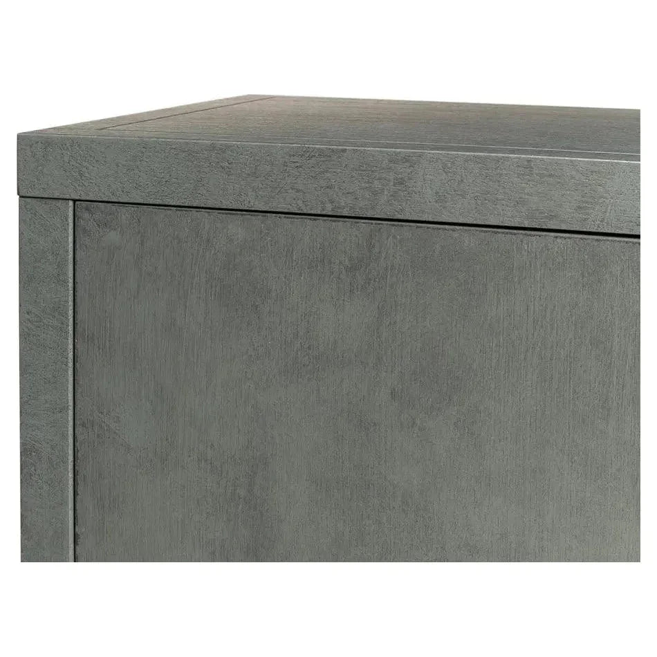 Blanco 4 Door Buffet Stone Grey - LOOMLAN - Sarreid - Sideboards