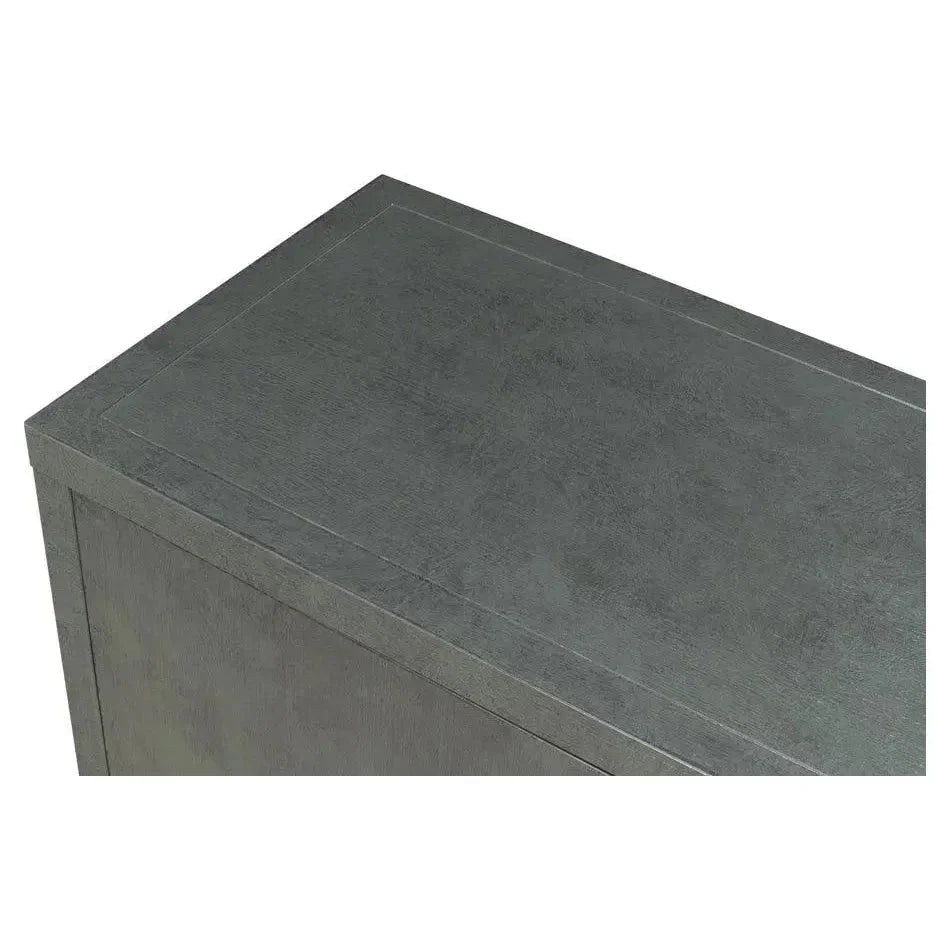 Blanco 4 Door Buffet Stone Grey - LOOMLAN - Sarreid - Sideboards