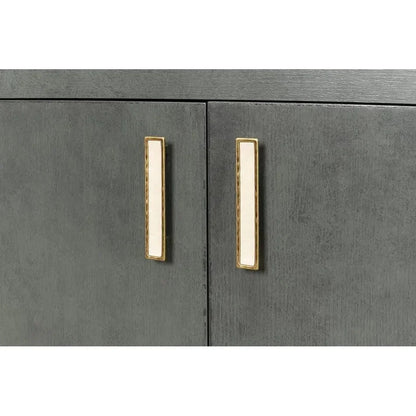 Blanco 4 Door Buffet Stone Grey - LOOMLAN - Sarreid - Sideboards