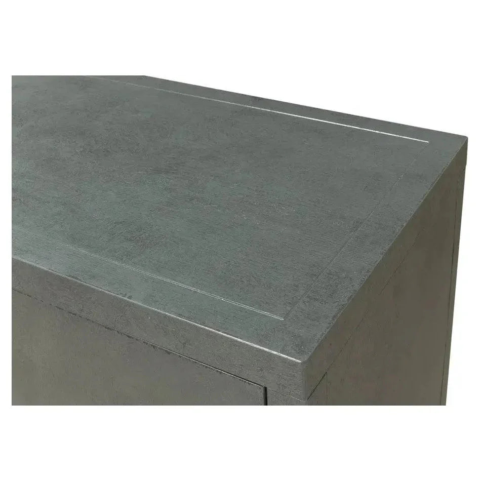 Blanco 4 Door Buffet Stone Grey - LOOMLAN - Sarreid - Sideboards