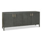 Blanco 4 Door Buffet Stone Grey - LOOMLAN - Sarreid - Sideboards