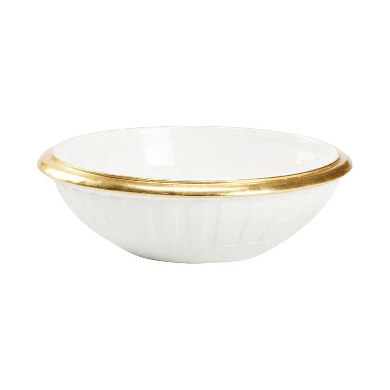 Blanco Bastimento Ceramic Made White Bowl - LOOMLAN - Wildwood - Boxes & Bowls