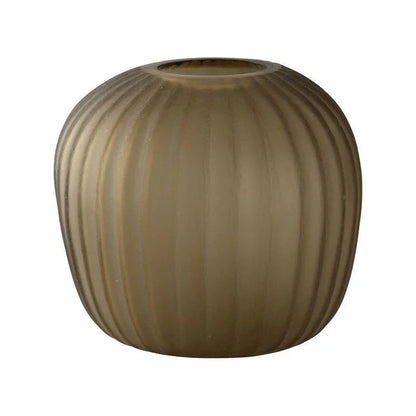 Blanford Smokey Glass Vase - LOOMLAN - Chelsea House - Vases & Jars