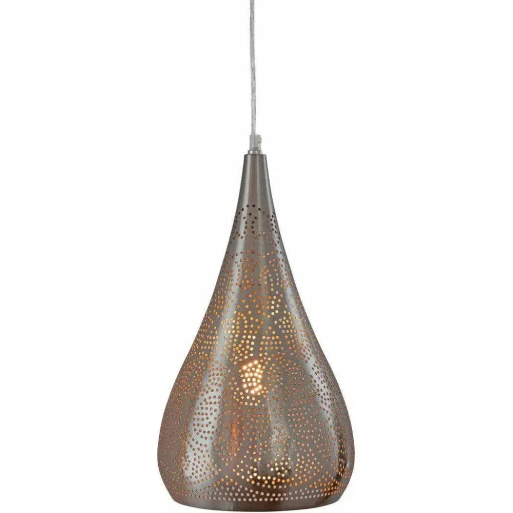 Blanton Metal Silver Pendant - LOOMLAN - Bassett Mirror - Pendants