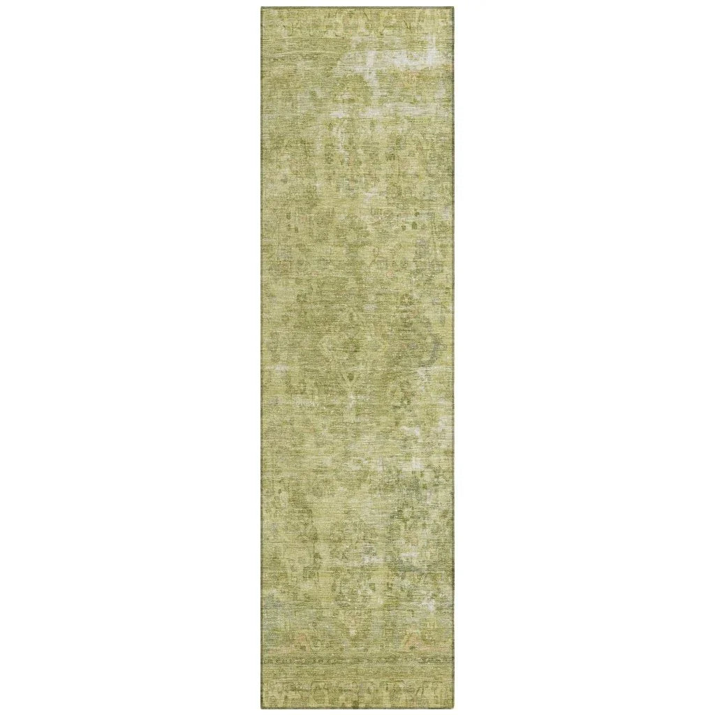 Blazura Green Washable Indoor - Outdoor Rug - LOOMLAN - LOOMLAN Rugs - Outdoor Rugs