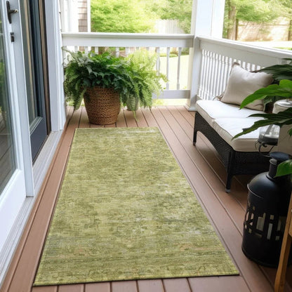 Blazura Green Washable Indoor - Outdoor Rug - LOOMLAN - LOOMLAN Rugs - Outdoor Rugs