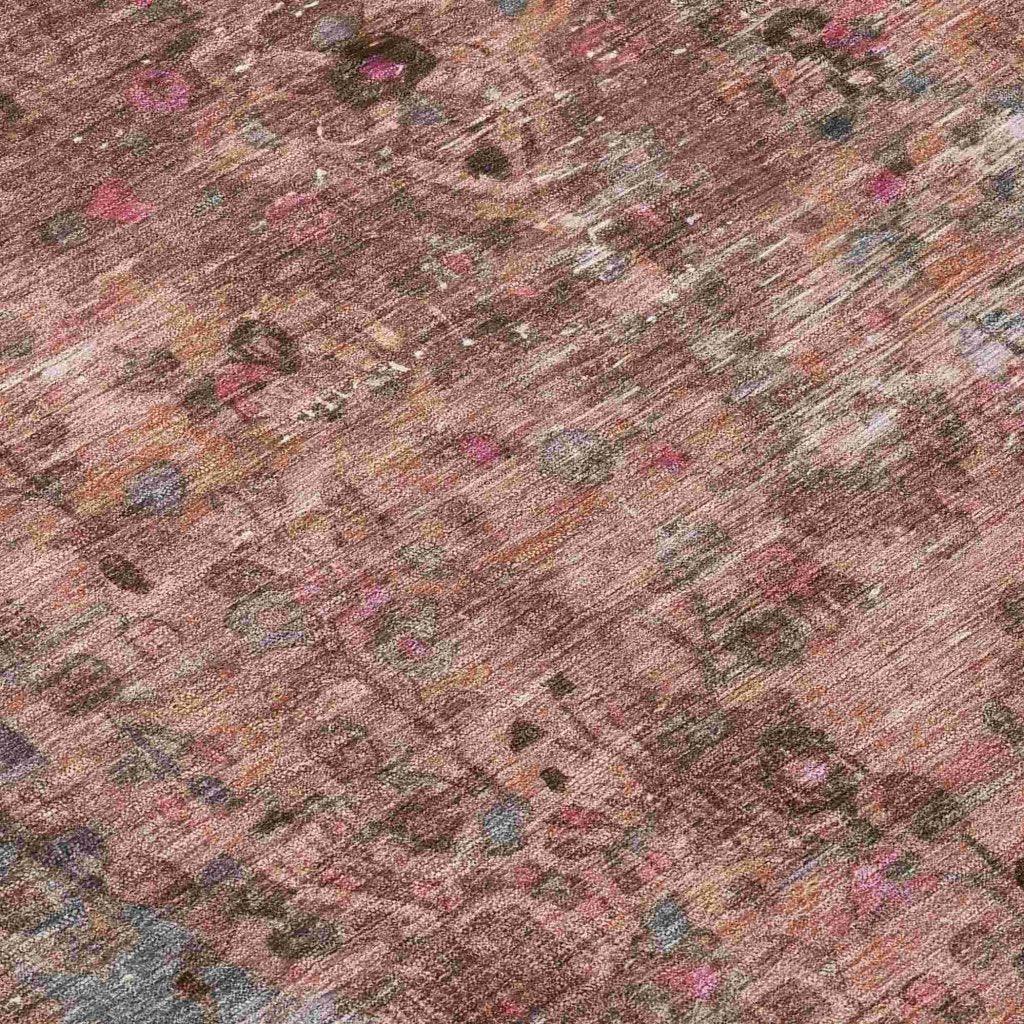 Blazura Pink Washable Indoor - Outdoor Rug - LOOMLAN - LOOMLAN Rugs - Outdoor Rugs