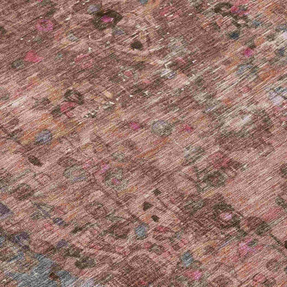 Blazura Pink Washable Indoor - Outdoor Rug - LOOMLAN - LOOMLAN Rugs - Outdoor Rugs