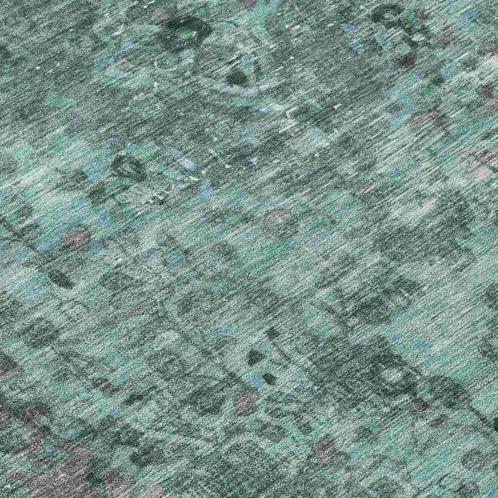 Blazura Teal Washable Indoor - Outdoor Rug - LOOMLAN - LOOMLAN Rugs - Outdoor Rugs