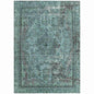 Blazura Teal Washable Indoor - Outdoor Rug - LOOMLAN - LOOMLAN Rugs - Outdoor Rugs