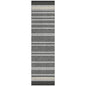 Blazyn Black Washable Indoor - Outdoor Rug - LOOMLAN - LOOMLAN Rugs - Outdoor Rugs