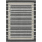 Blazyn Black Washable Indoor - Outdoor Rug - LOOMLAN - LOOMLAN Rugs - Outdoor Rugs