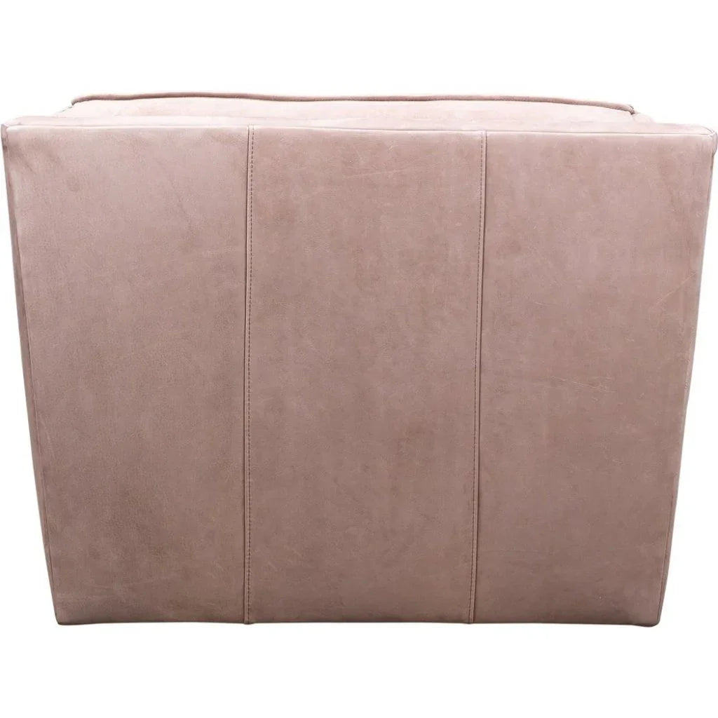 Bleeker Leather Made Swivel Chair - LOOMLAN - Olivia + Quinn - Club Chairs