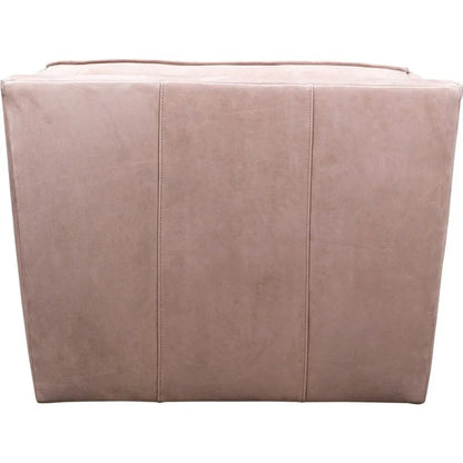 Bleeker Leather Made Swivel Chair - LOOMLAN - Olivia + Quinn - Club Chairs