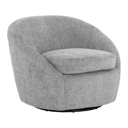 Bliss Fabric Swivel Lounge Chair - LOOMLAN - SUNPAN - Club Chairs