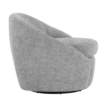 Bliss Fabric Swivel Lounge Chair - LOOMLAN - SUNPAN - Club Chairs