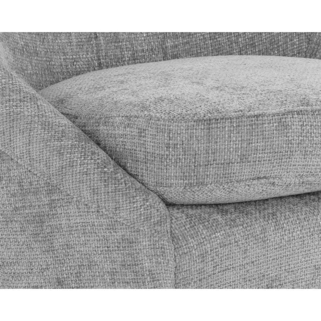 Bliss Fabric Swivel Lounge Chair - LOOMLAN - SUNPAN - Club Chairs