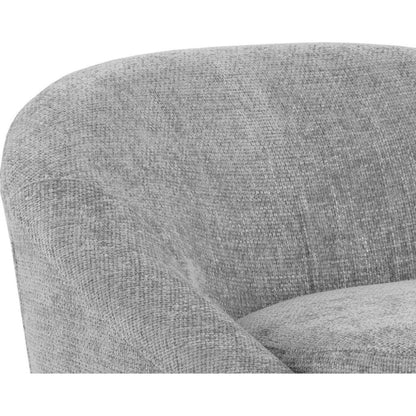 Bliss Fabric Swivel Lounge Chair - LOOMLAN - SUNPAN - Club Chairs