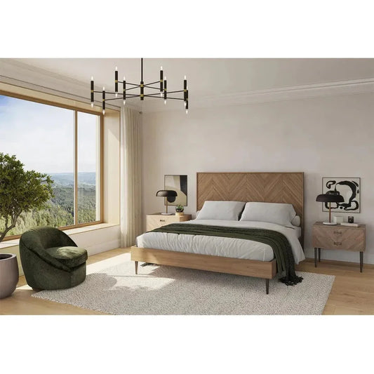 Bliss Fabric Swivel Lounge Chair - LOOMLAN - SUNPAN - Club Chairs