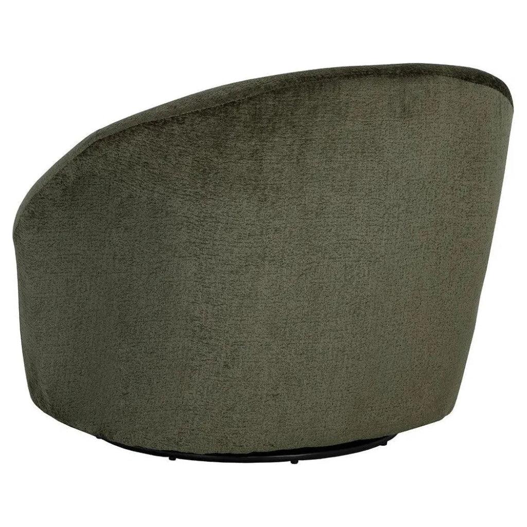 Bliss Fabric Swivel Lounge Chair - LOOMLAN - SUNPAN - Club Chairs