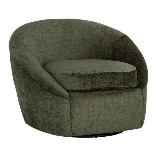 Bliss Fabric Swivel Lounge Chair - LOOMLAN - SUNPAN - Club Chairs