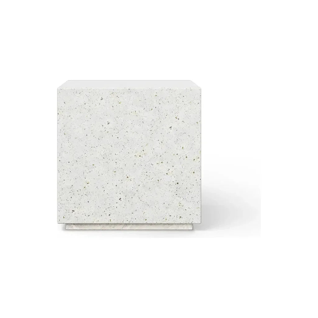 Bloc Concrete Made Outdoor Side Table - LOOMLAN - Urbia - Outdoor Side Tables