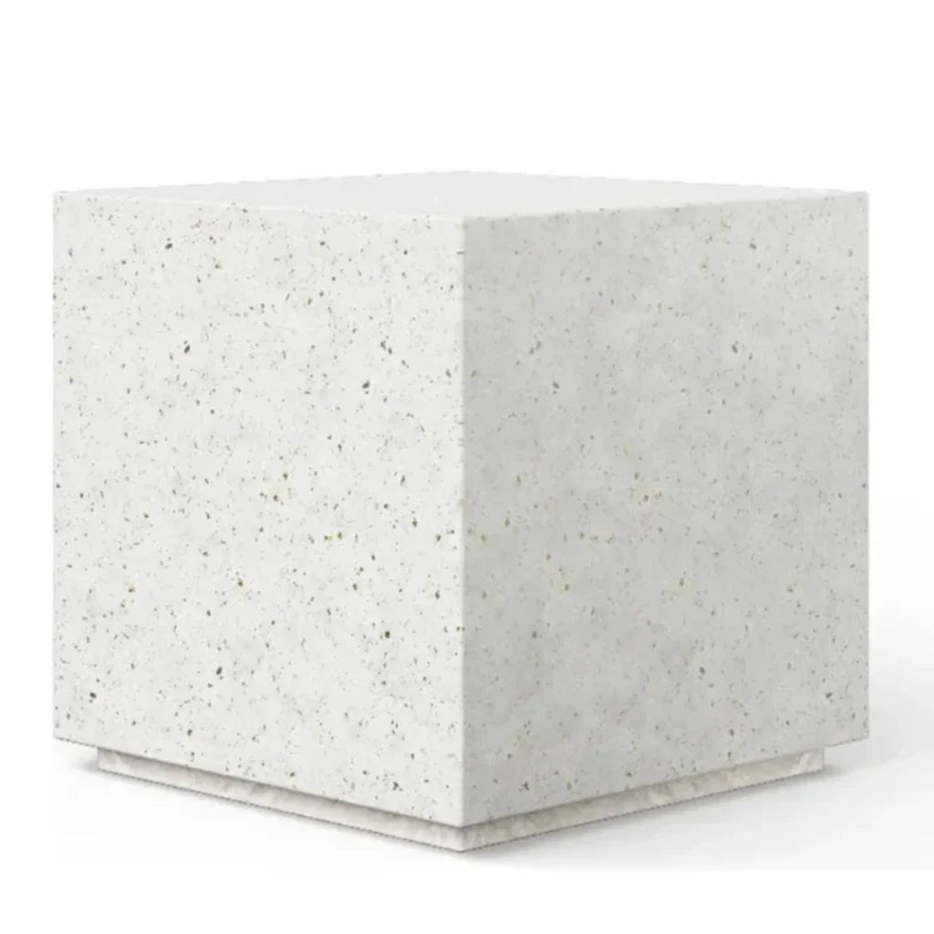 Bloc Concrete Made Outdoor Side Table - LOOMLAN - Urbia - Outdoor Side Tables