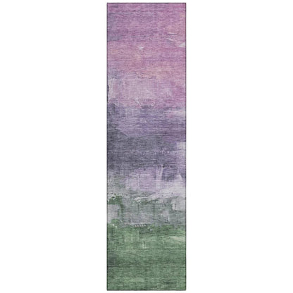 Bloometra Purple Washable Indoor - Outdoor Rug - LOOMLAN - LOOMLAN Rugs - Outdoor Rugs