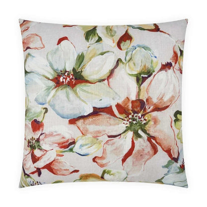 Blooming Handmade Cotton Throw Pillow - LOOMLAN - D.V. Kap - Throw Pillows
