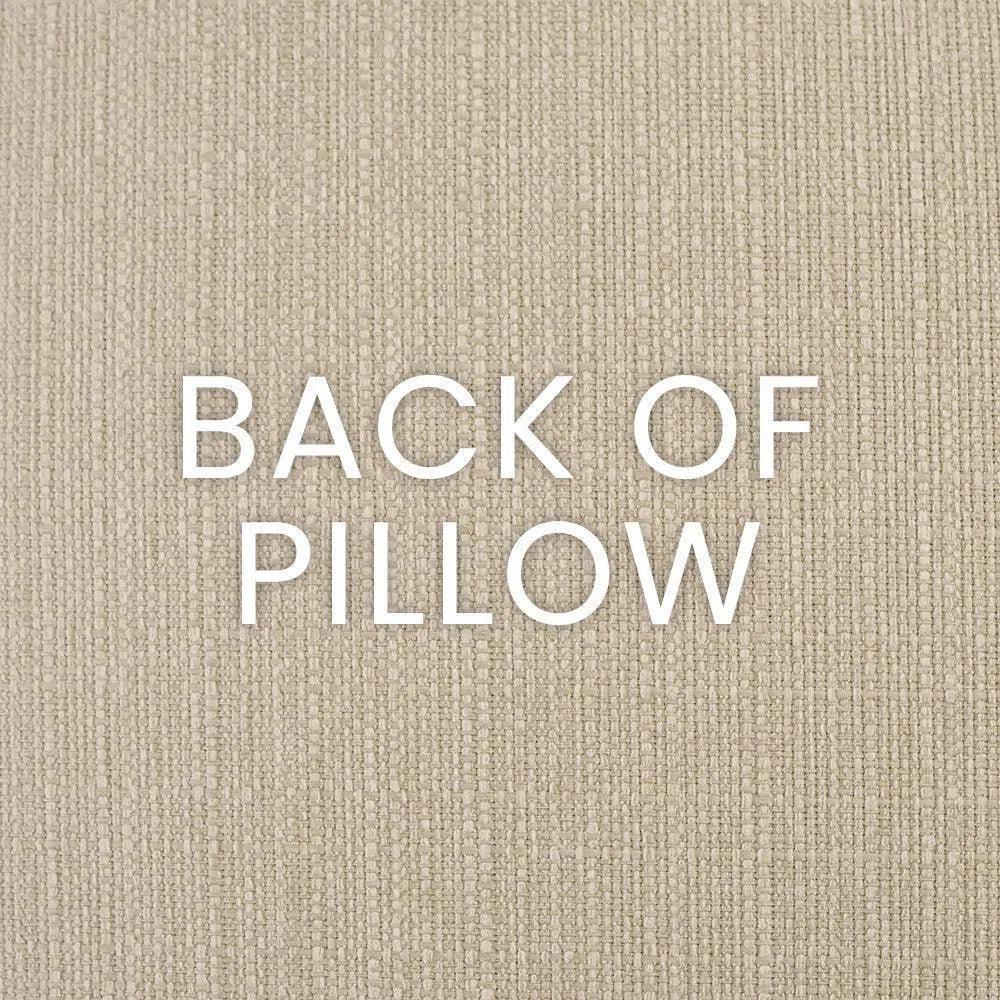 Blossom Off - White Throw Pillow With Insert - LOOMLAN - D.V. Kap - Throw Pillows