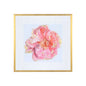 Blossomed Peony Golden Framed Artwork-Framed Wall Art-Chelsea House-Peony I-LOOMLAN