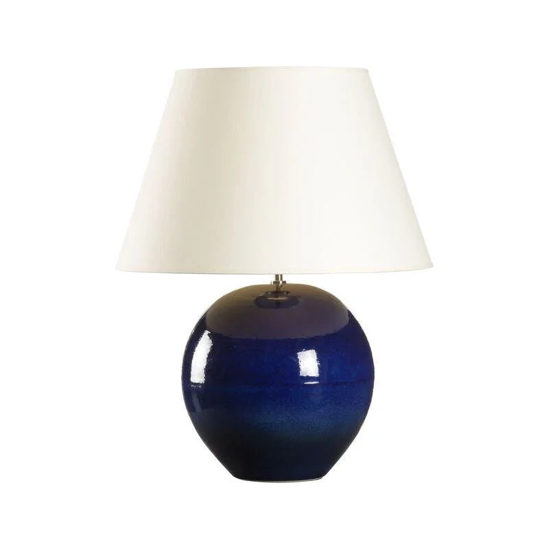 Blue Blazes Indigo Glaze Masterpiece Table Lamp - LOOMLAN - Wildwood - Table Lamps