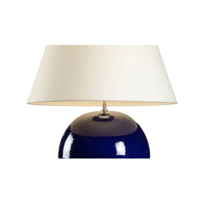 Blue Blazes Indigo Glaze Masterpiece Table Lamp - LOOMLAN - Wildwood - Table Lamps