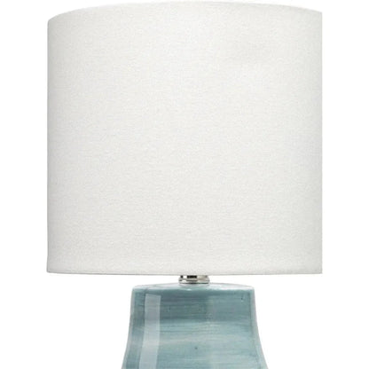 Blue Ceramic Cottage Table Lamp - LOOMLAN - Jamie Young - Table Lamps