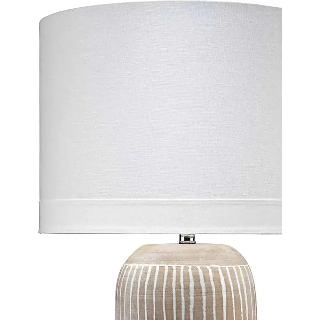 Blue Ceramic Flagstaff Table Lamp - LOOMLAN - Jamie Young - Table Lamps