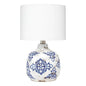 Blue Ceramic Ruby Table Lamp - LOOMLAN - Jamie Young - Table Lamps