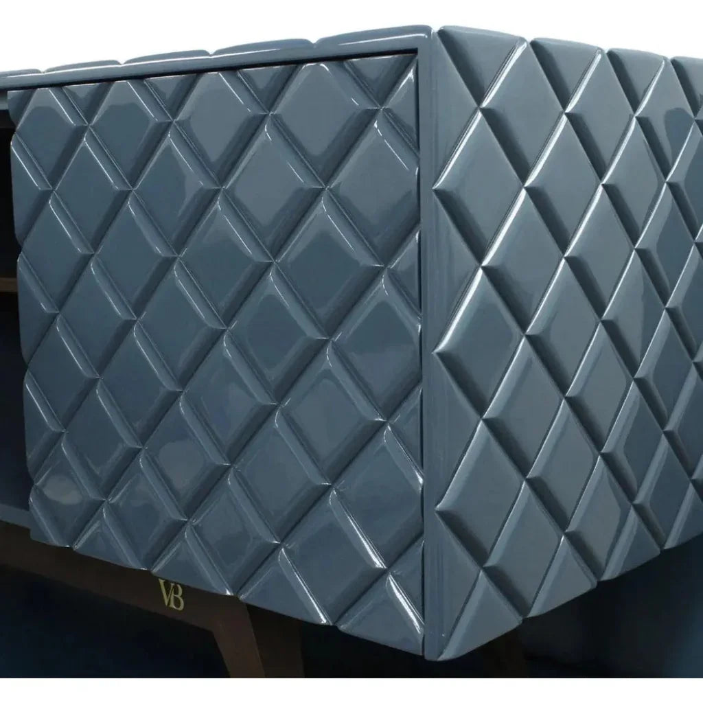Blue Diamond Wood Credenza or TV Stand - LOOMLAN - Victor Betancourt - Sideboards
