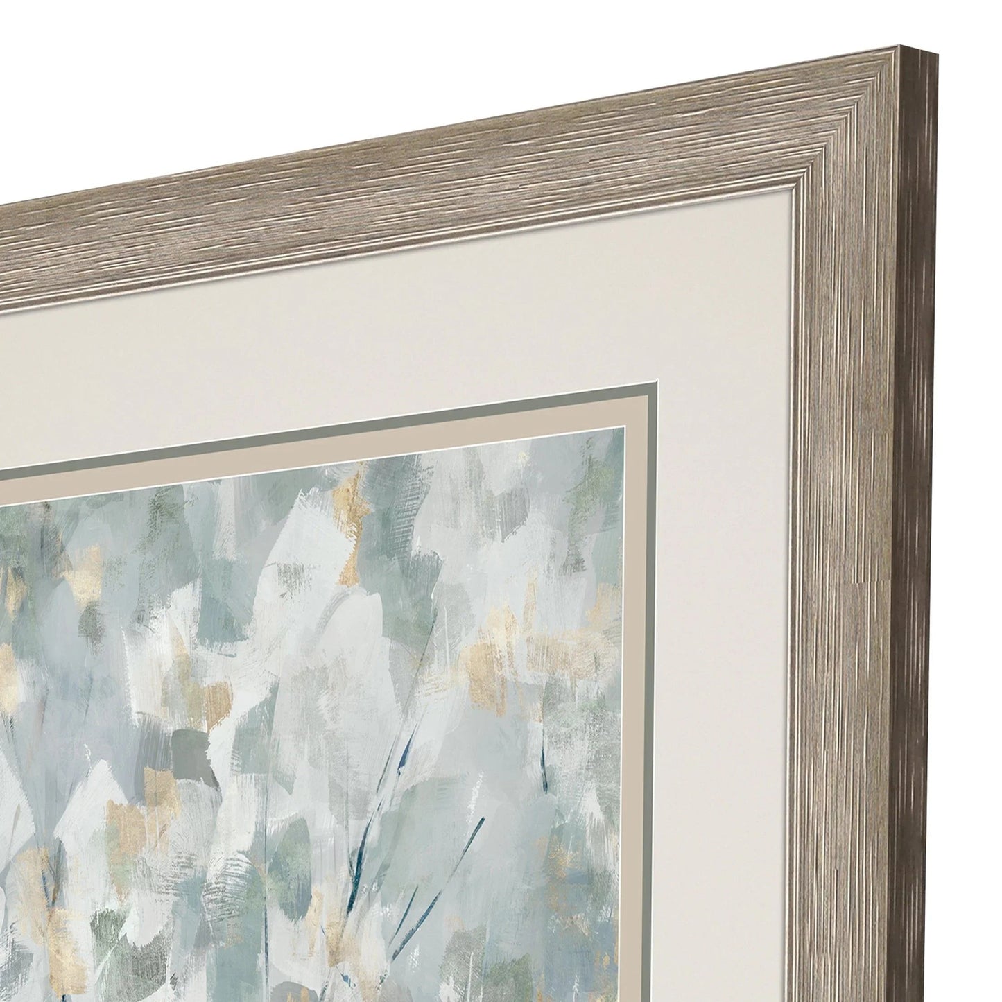 Blue Forest Adventure Blue Framed Wall Art