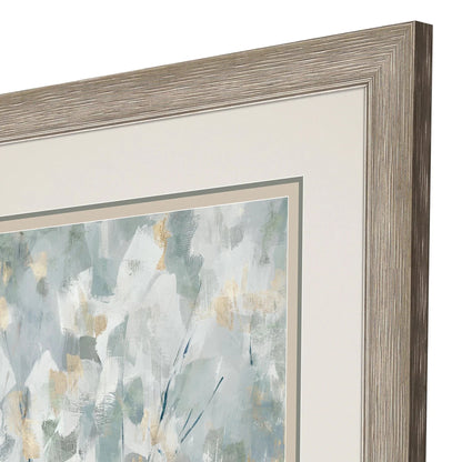 Blue Forest Adventure Blue Framed Wall Art