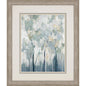 Blue Forest Adventure Blue Framed Wall Art
