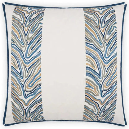 Blue Jungle Blue Throw Pillow With Insert - LOOMLAN - D.V. Kap - Throw Pillows