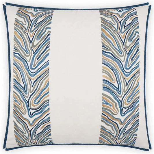 Blue Jungle Blue Throw Pillow With Insert - LOOMLAN - D.V. Kap - Throw Pillows
