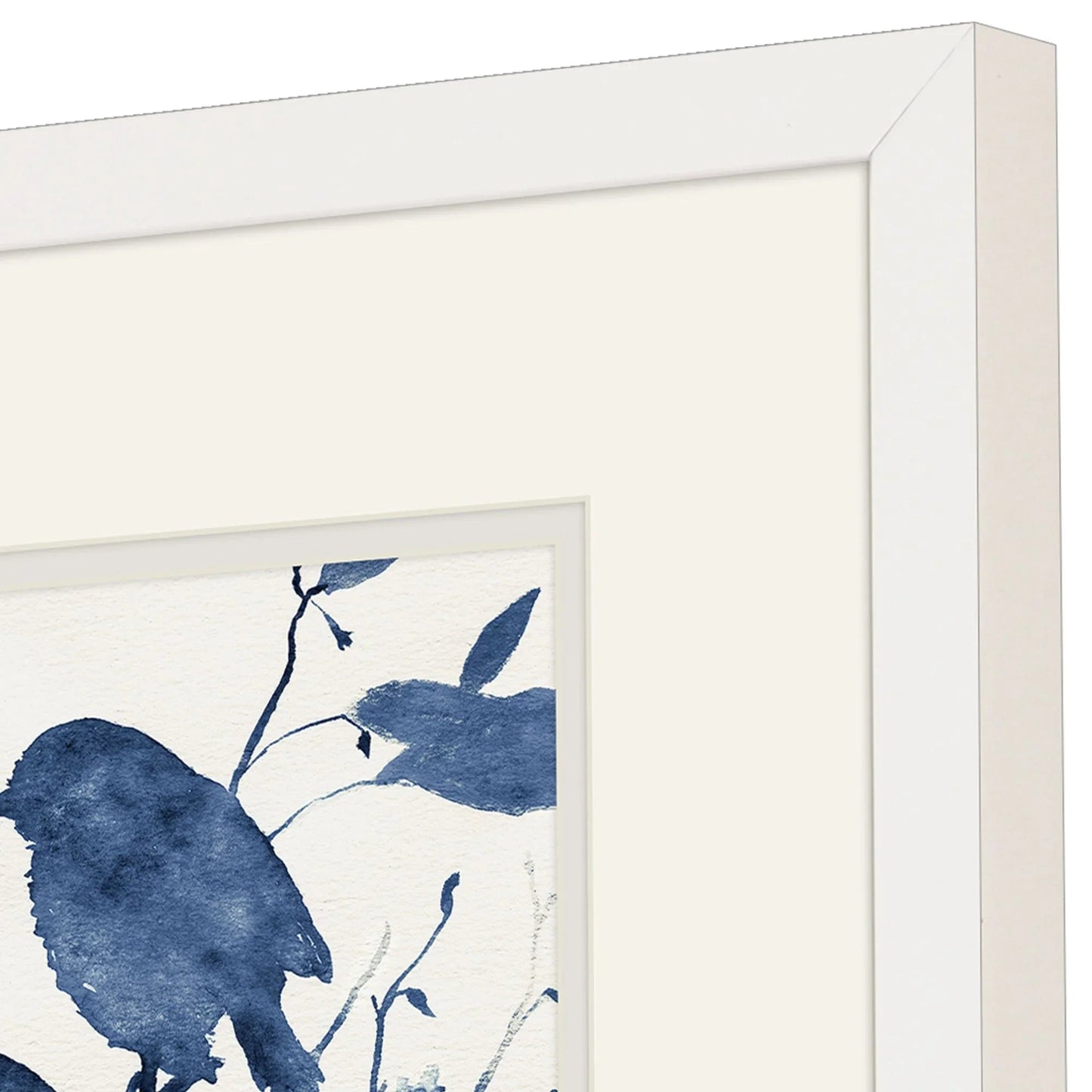 Bluebird Silhouette Framed Wall Art 2PC