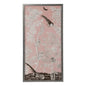 Blush Chinoiserie Silver Framed Artwork-Framed Wall Art-Chelsea House-Chinoiserie II-LOOMLAN